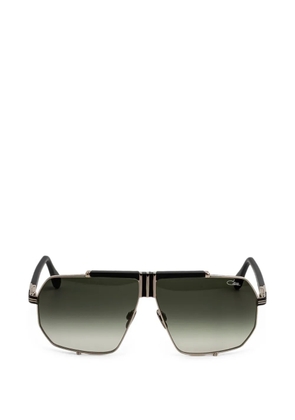 Cazal 996 geometric-frame sunglasses - Silver