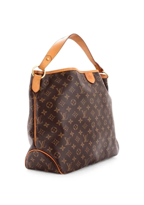 Louis Vuitton Pre-Owned Delightful Handbag Monogram Canvas MM hobo bag - Brown
