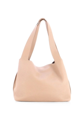 The Row Pre-Owned Duplex Leather hobo bag - Neutrals