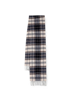 Barbour tartan fringed scarf - Neutrals