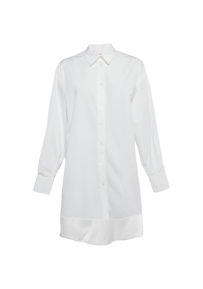 Carolina Herrera Vintage oversized side-slit blouse - White