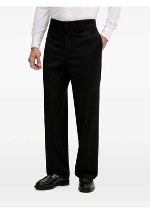 Just Cavalli logo-waistband trousers - Black