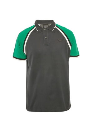 Prada Pre-Owned raglan-sleeve polo - Grey