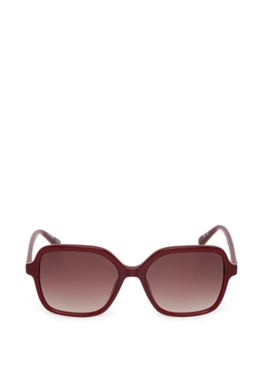 Barbour square-frame sunglasses - Red