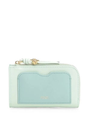 FENDI FF Diamonds card holder - Green