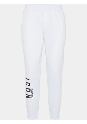 DSQUARED2 cotton track pants - White