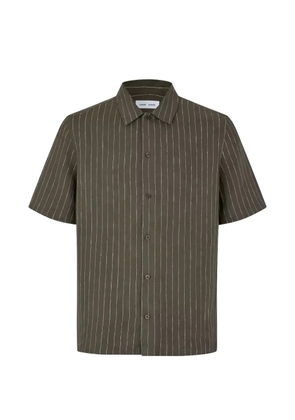 SAMSOE SAMSOE Saavan striped shirt - Green