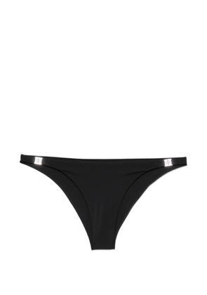 Tory Burch logo-plaque bikini bottoms - Black