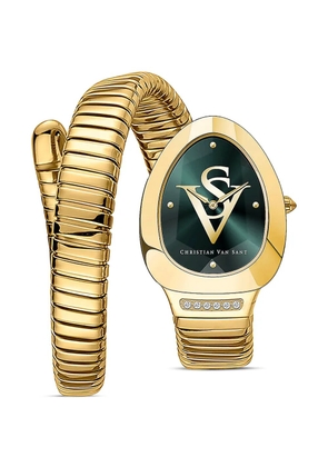 CHRISTIAN VAN SANT Naga 22mm watch - Green