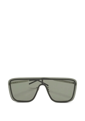 Saint Laurent Pre-Owned SL364 Mask shield sunglasses - Grey