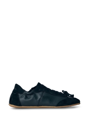Abra bow-detail panelled sneakers - Black