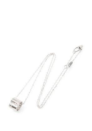 Gucci Pre-Owned 2010s Icon pendant necklace - Silver