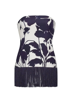 Cara Cara Benita floral-print fringed top - Neutrals