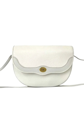 Christian Dior Pre-Owned 1970-1980 Leather crossbody bag - White