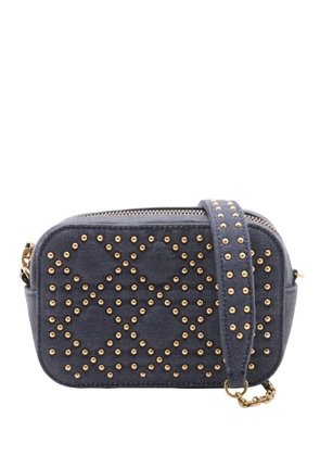 Christian Dior Pre-Owned 2000-2026 Denim Cannage Studded Lady Dior Camera Bag crossbody bag - Blue