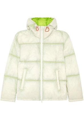 Diesel W-Baskin sheer down jacket - Neutrals