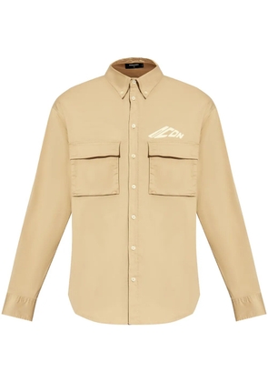 DSQUARED2 Iconic cotton shirt - Neutrals
