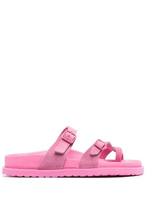 Birkenstock Mayari suede sandals - Pink