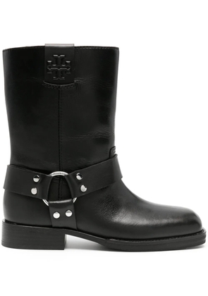 Tory Burch Double T biker boots - Black