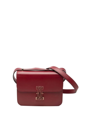 Cartier 2010-2026 Mini Leather C de Cartier crossbody bag - Red
