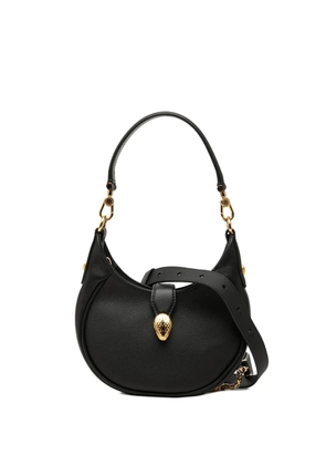 Bvlgari Pre-Owned 2010-2026 Small Leather Serpenti Ellipse satchel - Black