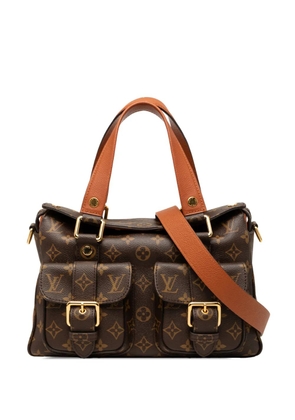 Louis Vuitton Pre-Owned 2017 Monogram Manhattan satchel - Brown