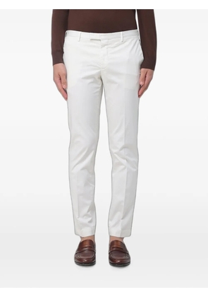 PT Torino stretch-cotton chino trousers - White