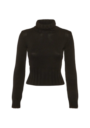 Dolce & Gabbana Pre-Owned rib-knit roll-neck sweater - Black