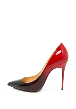 Christian Louboutin Pre-Owned Kate ombré patent-leather heeled pumps - Red