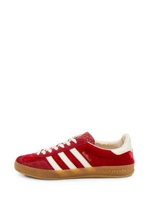 Gucci Pre-Owned x Adidas Gazelle low-top sneakers - Red