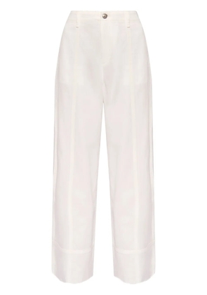 rag & bone high-rise wide-leg jeans - White