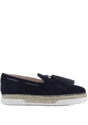 Tod's tasselled espadrilles - Blue