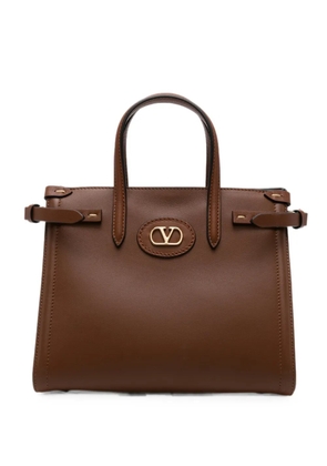 Valentino Garavani VLogo-detail tote bag - Brown
