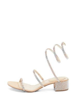 René Caovilla Cleo wrap sandals - Neutrals