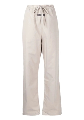 FEAR OF GOD ESSENTIALS high-waisted drawstring trousers - Grey