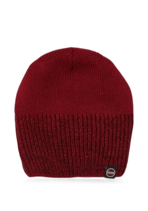Colmar ribbed-knit beanie hat - Red
