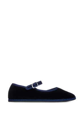 Vibi Venezia Mary Jane buckle ballet flats - Black
