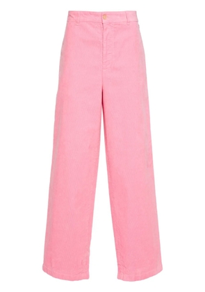 Acne Studios straight-leg corduroy trousers - Pink