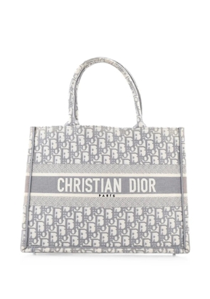 Christian Dior Pre-Owned Book Oblique Canvas Medium tote bag - Grey