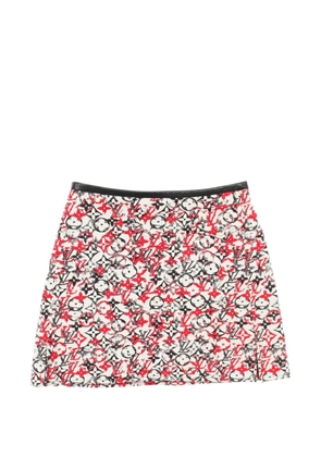 Louis Vuitton Pre-Owned 2010s Monogram mini skirt - White