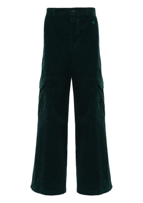 Acne Studios cargo-pockets corduroy trousers - Green