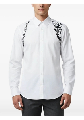Alexander McQueen Pre-Owned Harness buttoned shirt - White