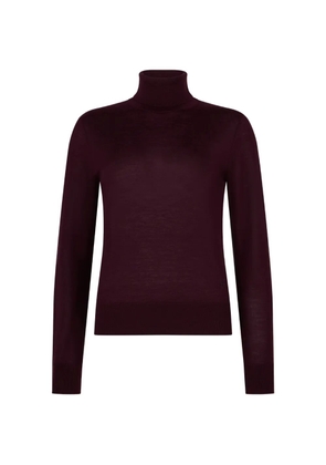 DSQUARED2 D2-upside-down turtleneck pullover - Purple
