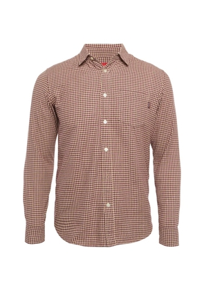 Supreme houndstooth-pattern shirt - Red