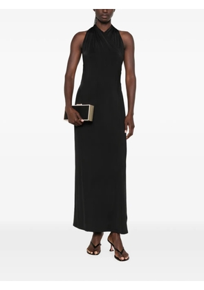 Another Tomorrow slevveless maxi dress - Black
