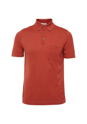Hermès Pre-Owned pique polo shirt - Red