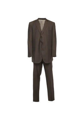 Ermenegildo Zegna Vintage single-breasted suit - Brown
