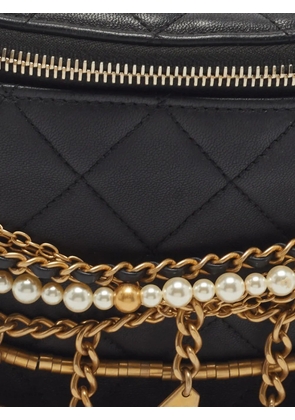CHANEL Pre-Owned 2019 All About Chains belt bag - Black