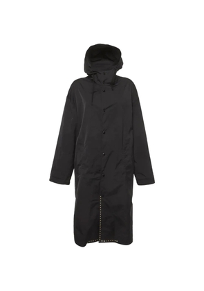 Valentino Garavani Pre-Owned Rockstud hooded coat - Black