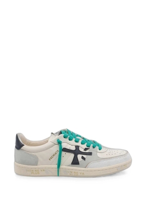 Premiata Clay logo-patch sneakers - Neutrals